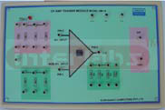 OP AMP TRAINER MODULE. MODEL IBL-DM-14